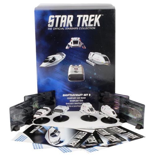 Star Trek Starships Shuttles Exclusive Collector's Set #5 with Collector Magazine
