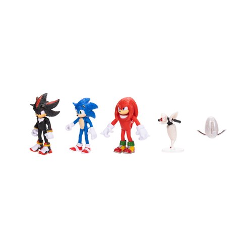 Sonic 3 Movie 2 1/2-Inch Wave 1 Mini-Figure 5-Pack