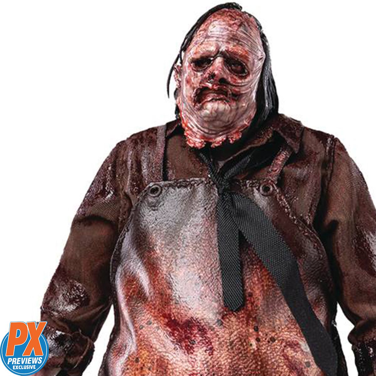 Texas Chainsaw Massacre: Adult Leatherface Killer Costume Top Set