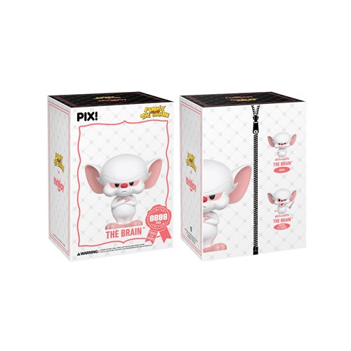 Pinky and the Brain The Brain Grumpy Pix! Vinyl Figure