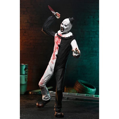 Terrifier 2 Ultimate Art the Clown (Blood Splattered) 7-Inch Scale Action Figure