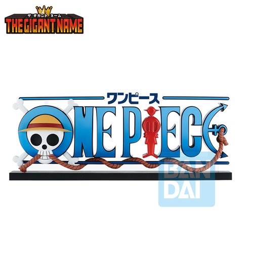 ワンピース ONEPIECE D賞 THE GIGANT NAME ロゴ One Piece Title Logo The Gigant Name Impact Log Ichibansho Revible