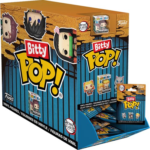 Demon Slayer Funko Bitty Pop! Singles Display Case of 32