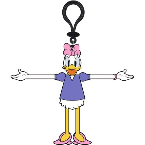 Daisy Duck Bendable PVC Bag Clip