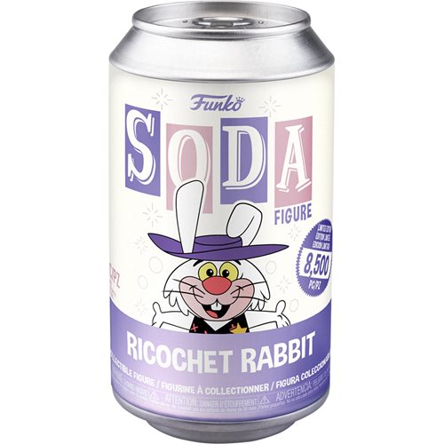 Hanna-Barbera Ricochet Rabbit Vinyl Soda Figure
