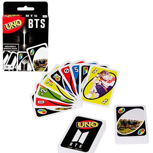 fast-paced card game with dance moves! Uno BTSFun 