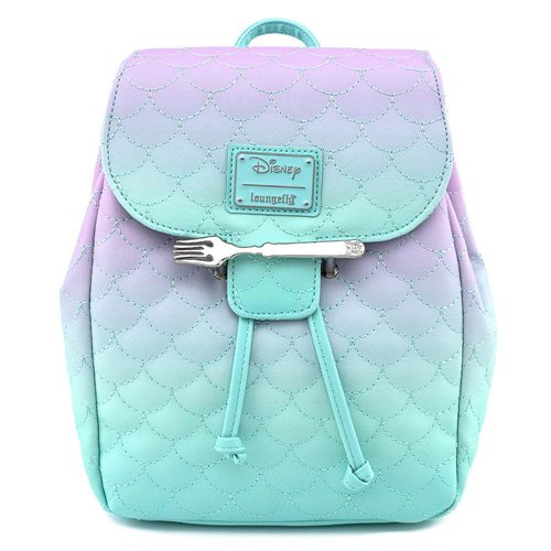 Little Mermaid Ombre Scales Mini-Backpack