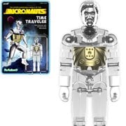 Micronauts ReAction+ Time Traveler (Clear) 3 3/4-Inch ReAction+ Figure