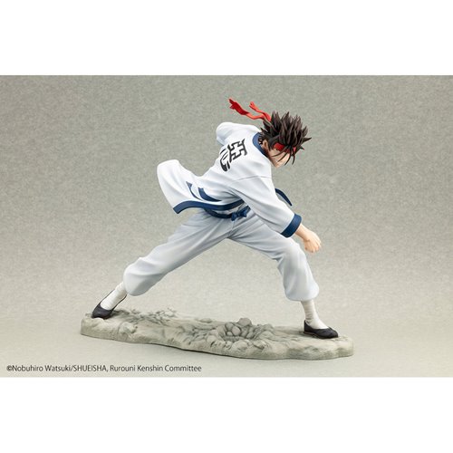 Rurouni Kenshin Sanosuke Sagara ARTFX J 1:8 Scale Statue