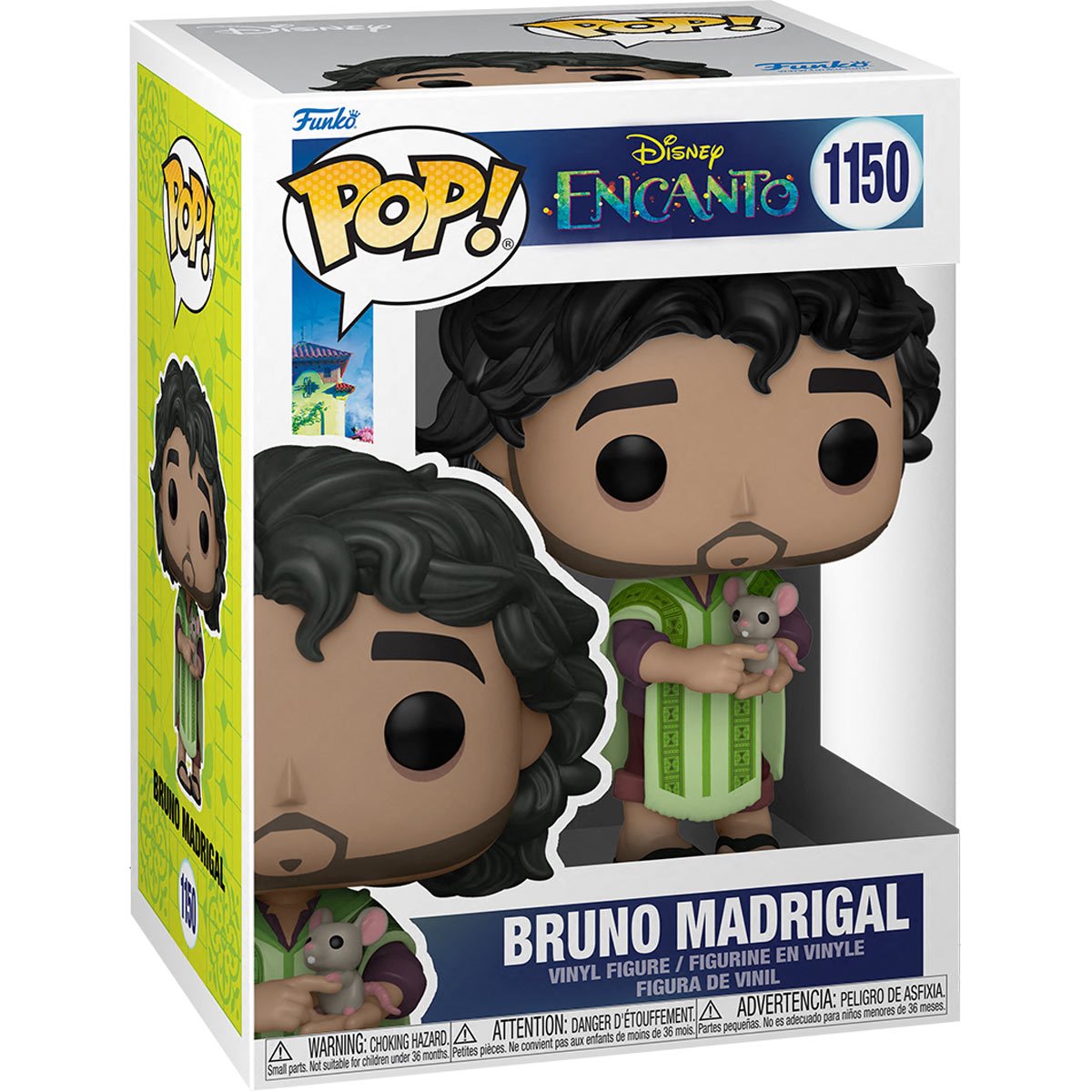 Disney Encanto - Bruno Madrigal #1150 - Funko Pop! Vinyl Figure – Tall Man  Toys & Comics