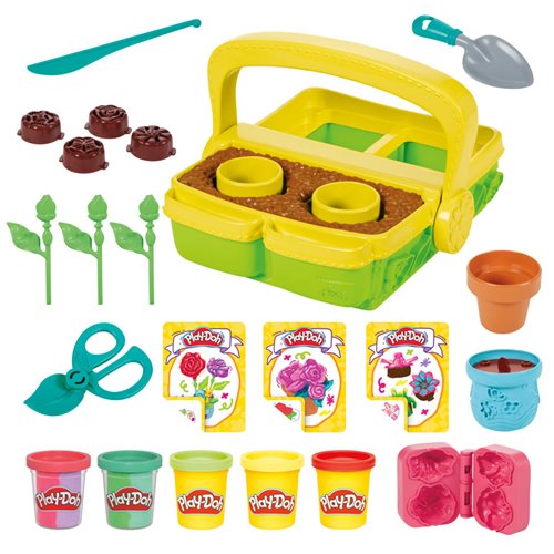 Play-Doh Blooming Flower Garden Toy Playset