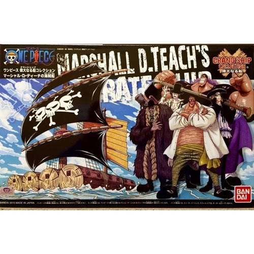 One Piece Marshall D. Teach's Ship Model Kit