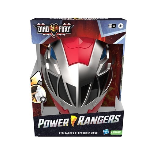 Power Rangers Dino Fury Red Ranger Battle Mask