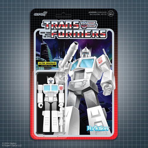 Transformers Optimus Prime (Ultra Magnus) 3 3/4-Inch ReAction Figure