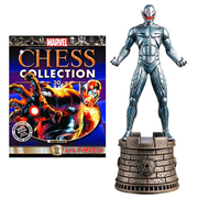 Marvel Avengers Ultron Black Rook Chess Piece with Collector Magazine