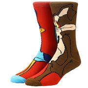Wile E. Coyote & Road Runner Character Socks
