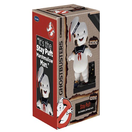 Ghostbusters Stay Puft Marshmallow Man Scorched Bobblehead
