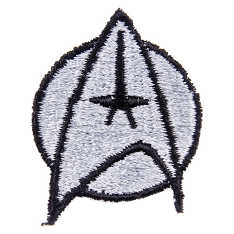 PATCH vintage Star Trek MOTION PICTURE insignia COMMAND Silver 