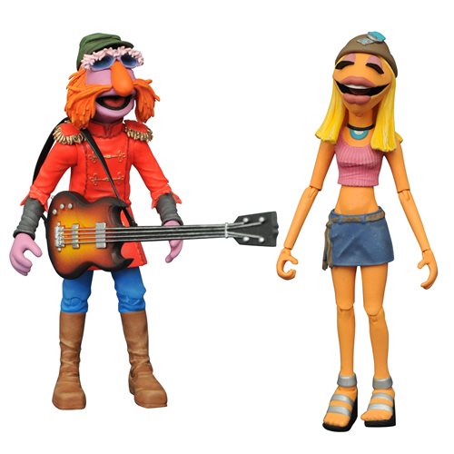 Muppets Best Of Series 3 Floyd and Janice Action Figure 2-Pack, Not Mint