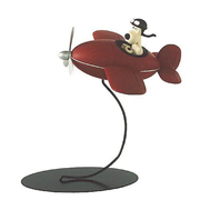 Wallace and Gromit Gromit in Plane Statue
