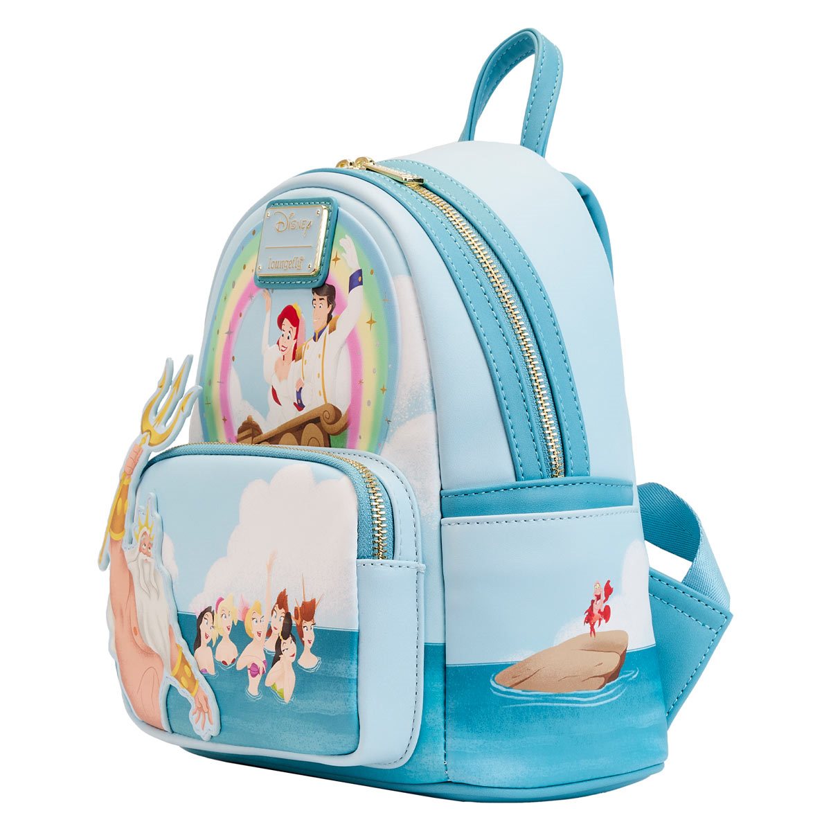 Buy Loungefly Disney Little Mermaid All-Over-Print Exclusive Mini
