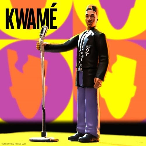 Kwame Black and White Polka Dot 3 3/4-Inch ReAction Figure