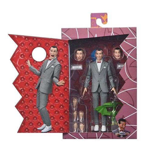 Pee-Wee's Playhouse Ultimate Pee-Wee Herman 7-Inch Scale Action Figure