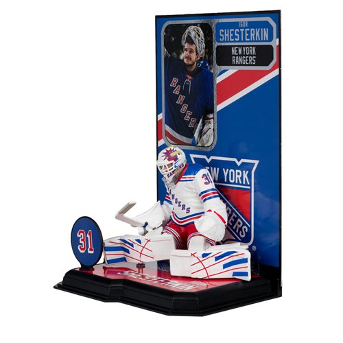NHL SportsPicks New York Rangers Igor Shesterkin 7-Inch Posed Figure