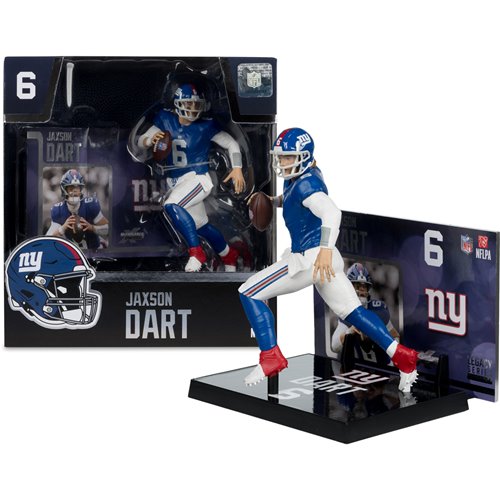NFL SportsPicks New York Giants Jaxson Dart 7-Inch Posed Figure