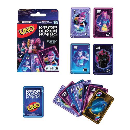 KPop Demon Hunters UNO Card Game