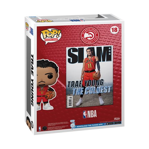 NBA SLAM Trae Young Funko Pop! Cover Figure with Case