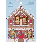 Mickey Mouse and Friends Gingerbread Pin 4-Pack