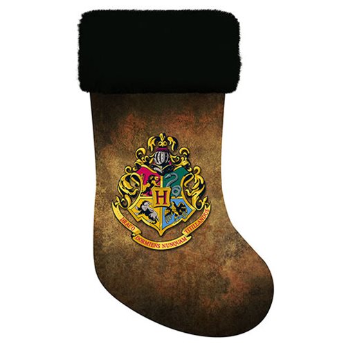 New Universal Wizarding World Of Harry Potter Hogwarts Crest Christmas Stocking 