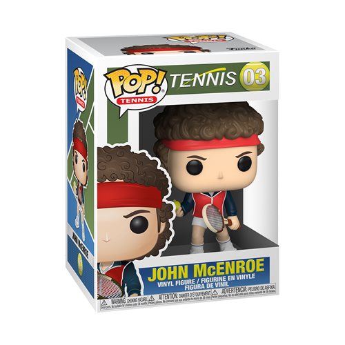 Tennis Legends John McEnroe Pop! Vinyl Figure