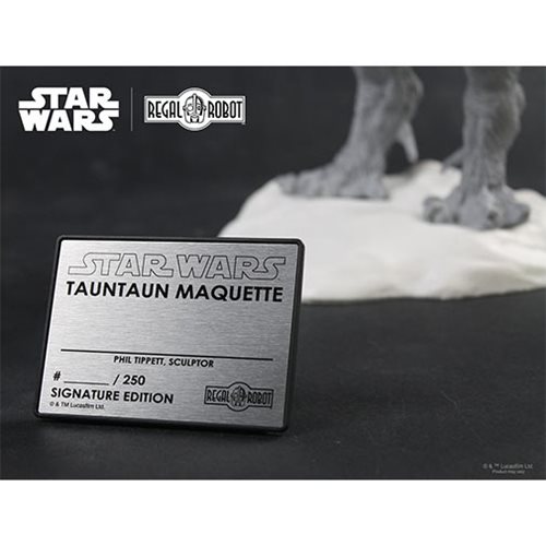 Star Wars: The Empire Strikes Back Tauntaun Maquette Replica Signature Edition