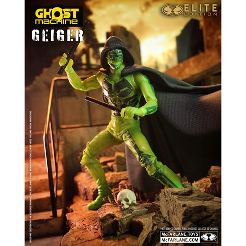 Geiger Ghost Machine McFarlane Elite Edition #15 7-Inch Deluxe Action Figure