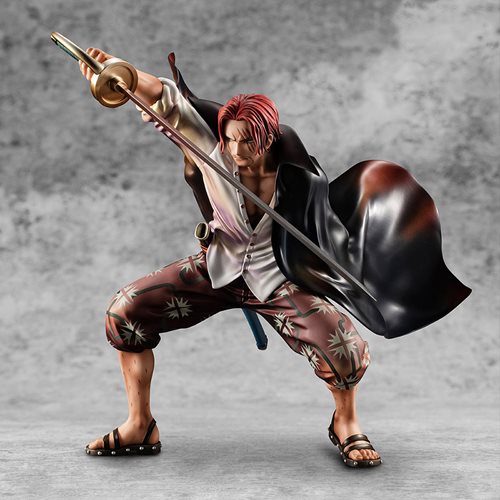 One Piece Portrait of Pirates Red-haired Shanks Playback Memories Statue