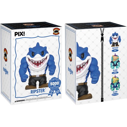 Street Sharks Ripster Pix! Vinyl Figure