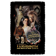 Labyrinth Only Forever Woven Tapestry Throw Blanket