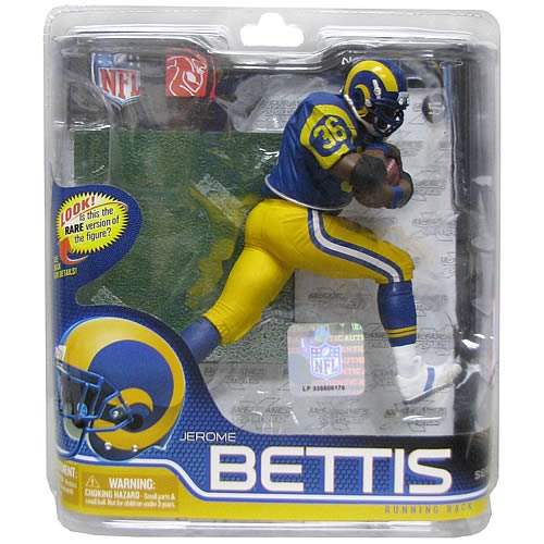 NFL Series 26 Jerome Bettis 2 Collector Level Silver Figure