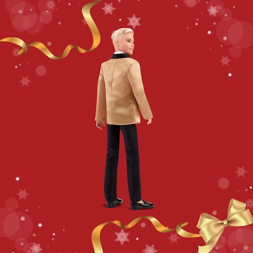 Barbie 2025 Holiday Ken Doll with Blonde Hair