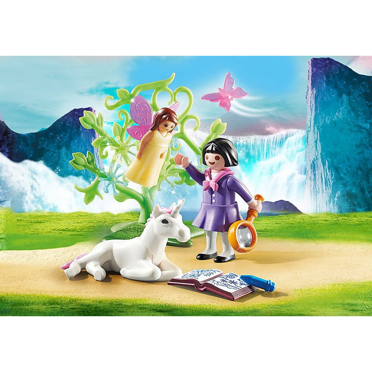 Crystal Fairy avec licorne Playmobil, Playmobil