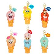 SpongeBob SquarePants Mystery Blind-Bag Random Scented Padded Vinyl Ice Cream Cone Bag Charm