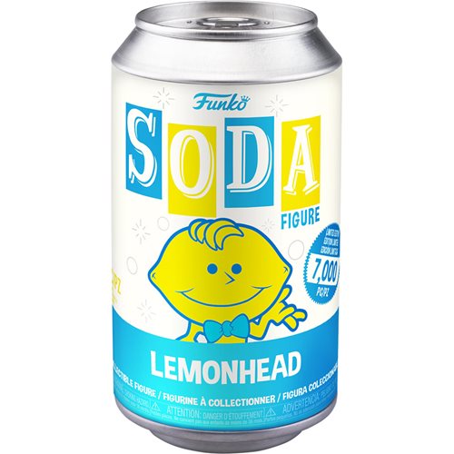 Lemonhead Candy Vinyl Soda Figure