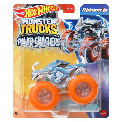 Hot Wheels Monster Trucks Power Smashers 2024 Mix 1 Vehicle Case of 6