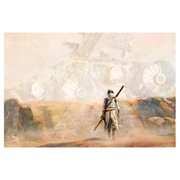 Star Wars Nowhere Rock by Cliff Cramp Canvas Giclee Art Print