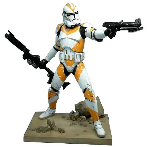 clone trooper statues