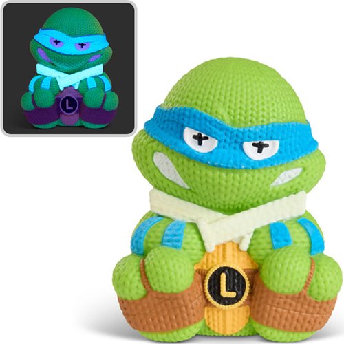 Teenage Mutant Ninja Turtles Leonardo #371 Glow-in-the-Dark Handmade by Robots Vinyl Figure