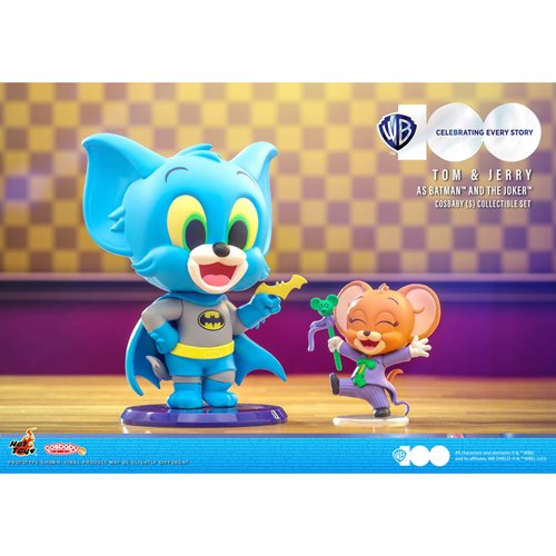Tom and Jerry Cosbaby Batman and The Joker Collectible Set