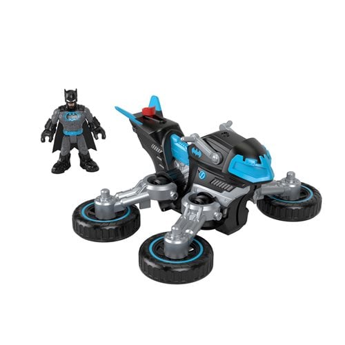 DC Super Friends Imaginext Bat-Tech Batcycle Vehicle Playset